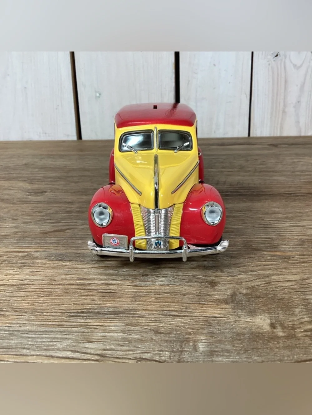 NIB Promotional Die Cast Arm & Hammer Bank, 1940 Ford Woody